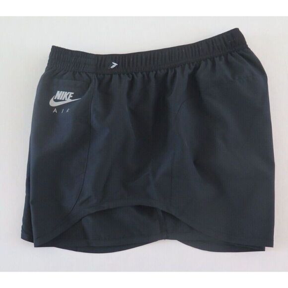 Nike DD4048 010 Women's Sz XL Black Dri-Fit Brief-Lined Running Shorts - Picture 5 of 6